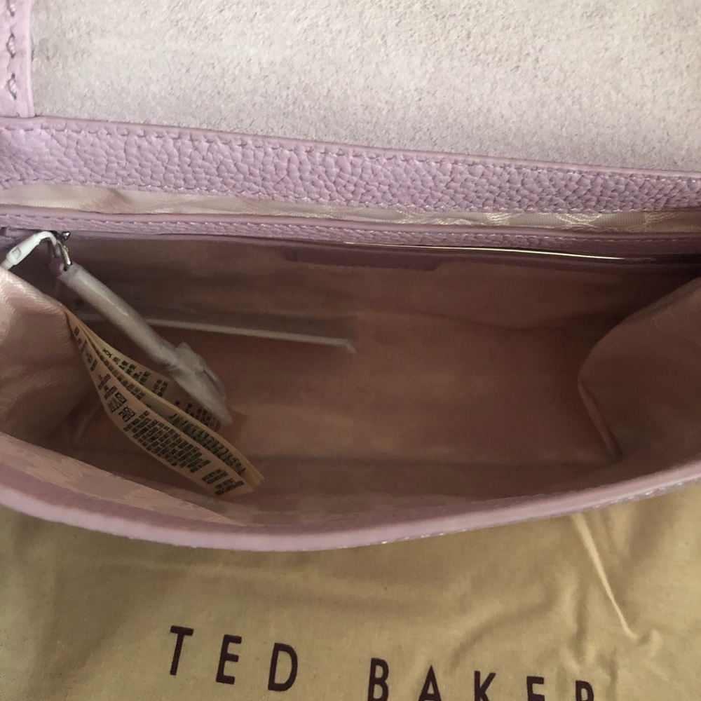 Ted Baker London Clarria Bow Leather Crossbody Bag - Picture 5 of 6